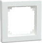 Schneider electric afdekraam - m-smart - 1-voudig - actief wit
