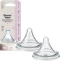 Tommee tippee natural start deep latch driehoekige spenen - set van 2 medium flow speen