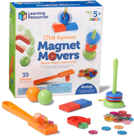Learning resources magnetisch speelgoed stem explorers magnet movers set. - 3+