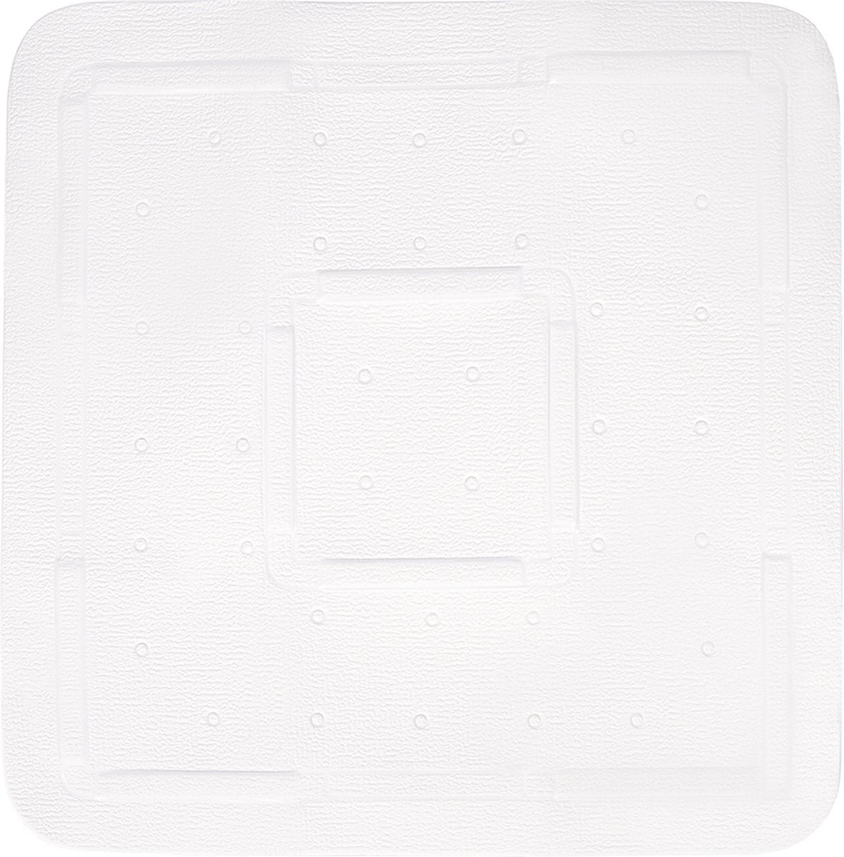 Differnz tutus anti-slip inlegmat douche 55x55cm wit