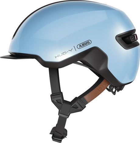 Abus helm Hud-Y iced Blauw M 54-58cm