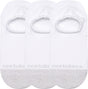New balance active invisible no show socks unisex sportsokken - white