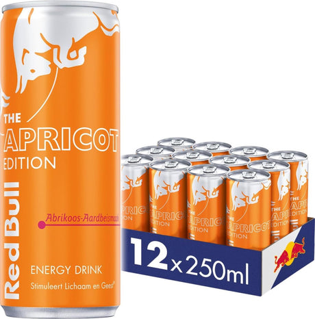 Red bull summer abrikoos aardbei (12x 25cl)