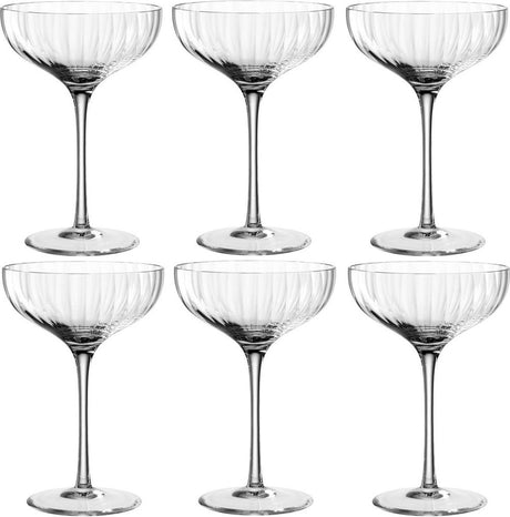 Leonardo poesia champagnecoupe 260ml - set 6