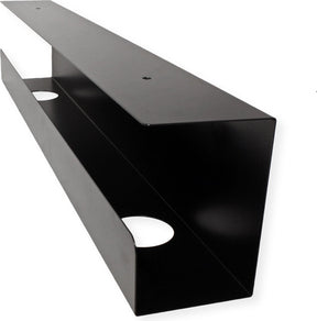 Value kabelgoot voor montage onder de tafel, zwart