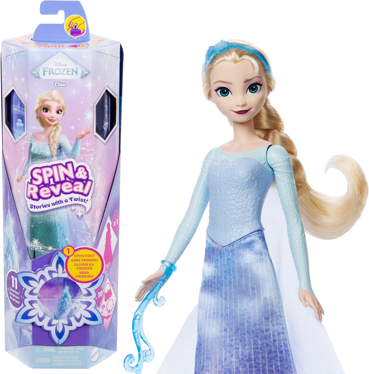 Disney frozen draaien en ontdekken - elsa