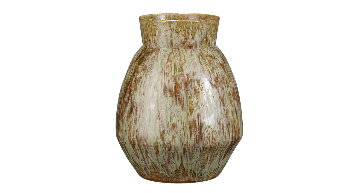 Harris vaas rond taupe - h50xd38cm