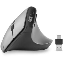 Act draadloze muis ac5155 bluetooth zwart, zilver