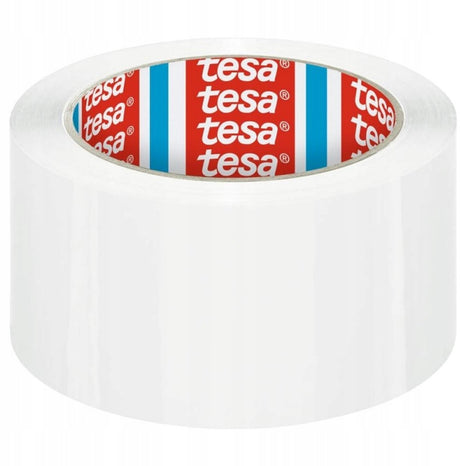 Tesa verpakkingstape wit 48mm x 66m - sterk en betrouwbaar