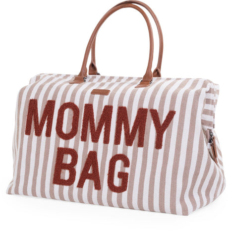Childhome mommy bag® verzorgingstas - luiertas - waterafstotend - nude terracotta - 55x30x40cm