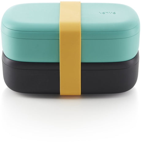 Lékué lunchbox broodtrommel - to go - 1 l - turquoise