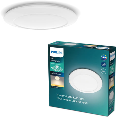 Philips cinnabar plafonnière - warmwit licht - 25cm