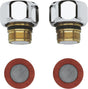 Grohe terugslagklep set - 2 stuks - chroom - 47189000