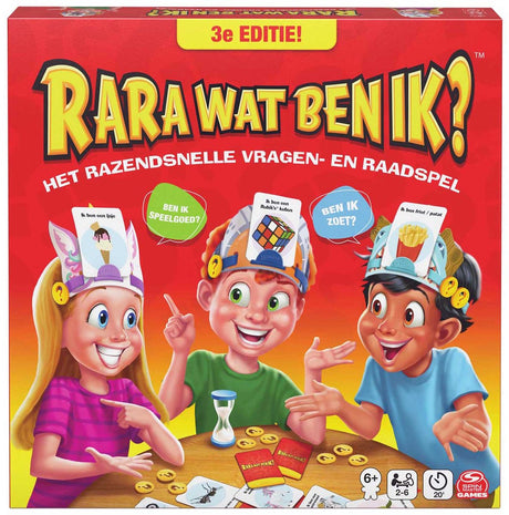 Spin master games rara wat ben ik? hedbanz – 3e editie 2025 – 2-6 spelers – nederlandstalig