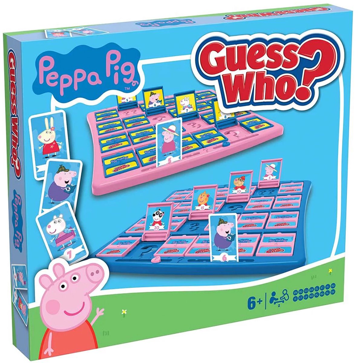Winning moves guess who? - bordspel - peppa pig meertalig