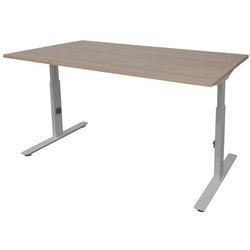 Bureau schaffenburg lin-pl128-hava-m25 spaanplaat, metaal multikleur