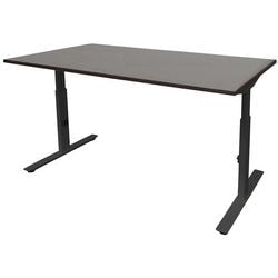 Bureau schaffenburg lin-pl128-logz-m25 spaanplaat, metaal multikleur