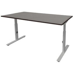 Bureau schaffenburg lin-pl148-loga-m25 spaanplaat, metaal multikleur