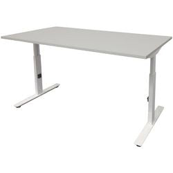 Bureau schaffenburg lin-pl148-lrw-m25 spaanplaat, metaal multikleur