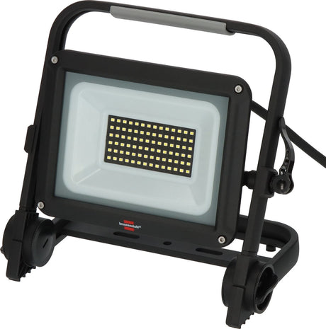 Brennenstuhl led bouwlamp jaro 7060 m led schijnwerper 50w voor buiten (led noodverlichting met 5m kabel, led werklamp 5800lm gemaakt van aluminium, dimbaar, ip65)