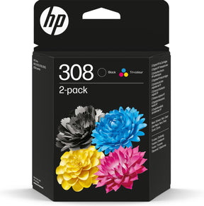 Hp 308 - inktcartridge - origineel - standaard capaciteit - zwart kleur