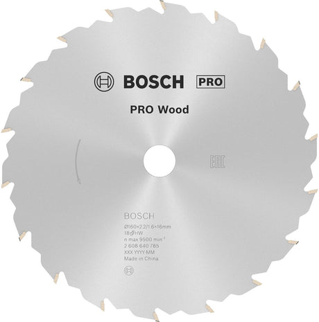 Bosch cirkzb speed 160x16x2,4 18t fz wz