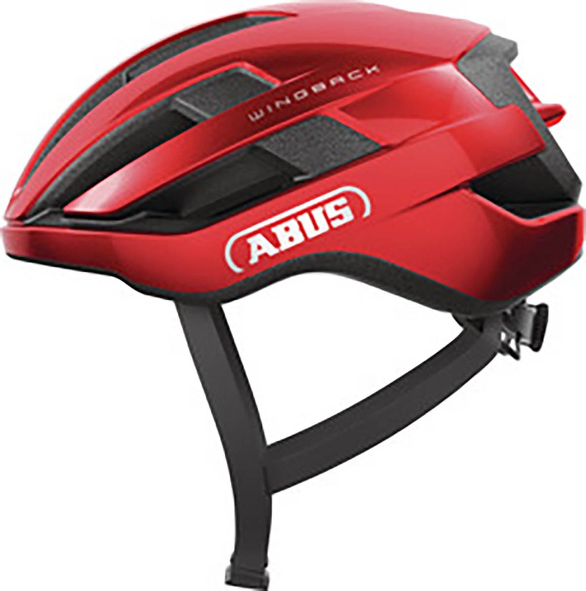 Abus wingback fietshelm performance red