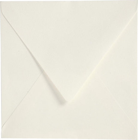 Creativ company enveloppen, afm 16x16 cm, 120 gr, 50 stuks, off-white