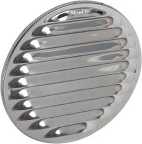 Plieger schoepenrooster rvs met gaas 175mm