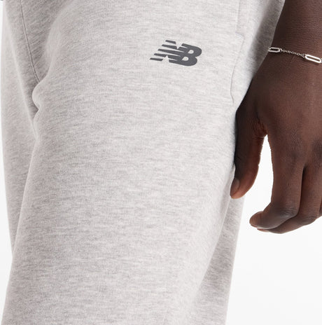 New balance sport fleece jogger heren broek - atletic grey