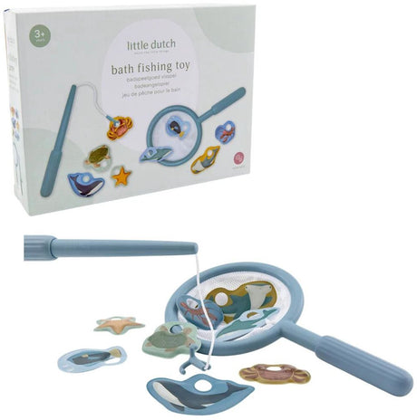 Little dutch badspeelgoed visspel - blue