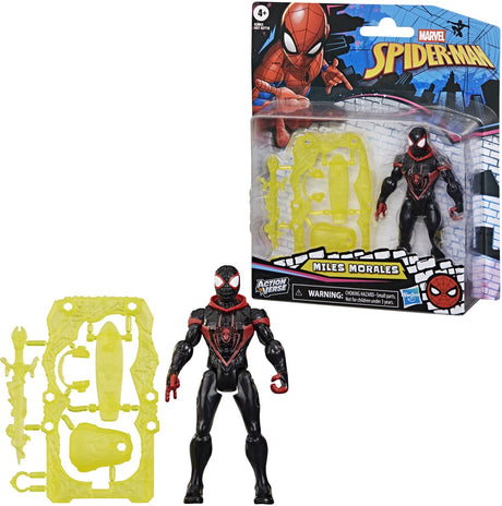 Hasbro marvel spider-man actionverse miles morales - actiefiguur
