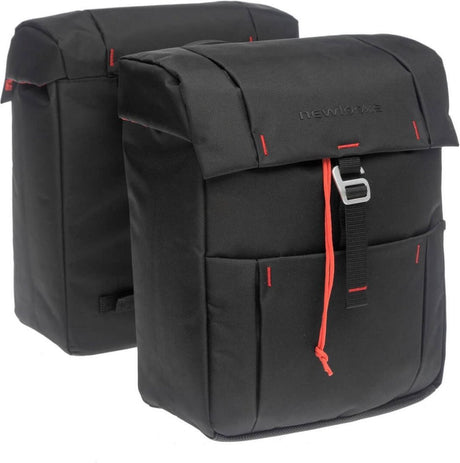 Newlooxs tas vigo double atran zwart | 37l