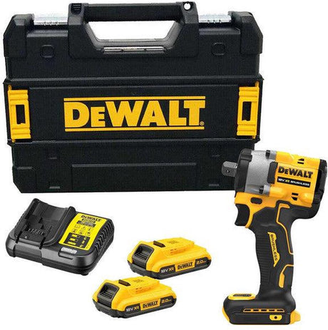 Dewalt dcf922d2t accu slagmoersleutel 406nm 1 2 borgpin 18v xr 2.0ah in tstak