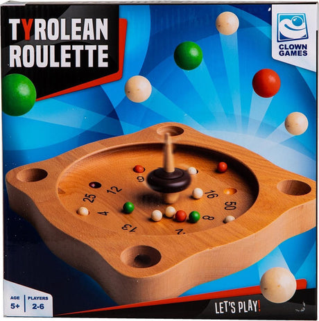 Clown games tiroler roulette houten bordspel