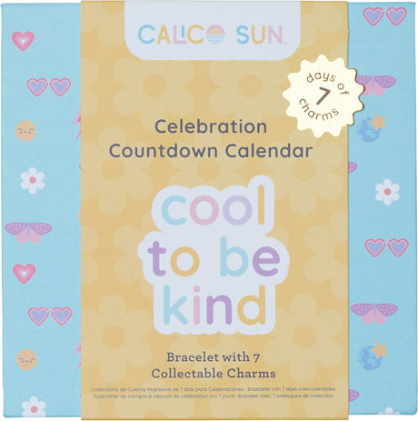 Calico sun countdown celebration kalender cool om aardig te zijn