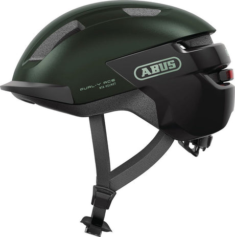 Abus pedelec purl-y ace moss green - maat s.