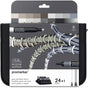Winsor newton 0290081 promarker™ 24 black greys | professionele layoutmarkers alcoholmarkers