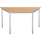 Tafel sodematub ft147trap-1515 trapeziumvormig beuken