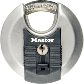 Masterlock m40d excell - discusslot - 7 cm - grijs