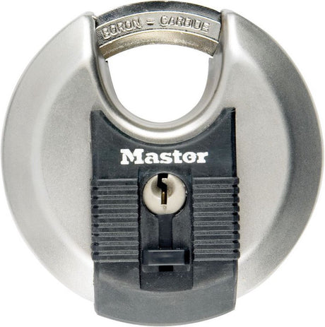 Masterlock m40d excell - discusslot - 7 cm - grijs