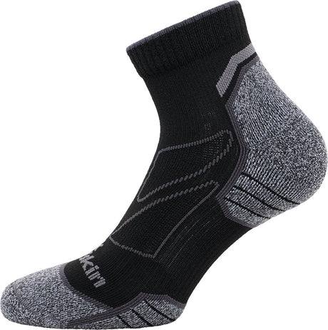 Jack wolfskin vojo light sock low c unisex sportsokken-black 35-37