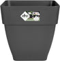Elho vibia campana vierkant 30 - bloempot voor buiten - ø 28.8 x h 28.2 cm - antraciet