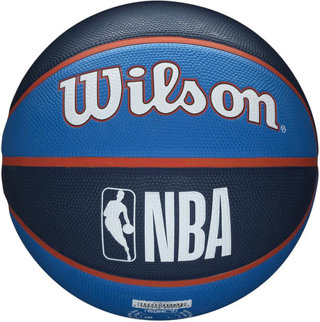 Wilson nba team tribute basketbal oklahoma city thunder maat 7