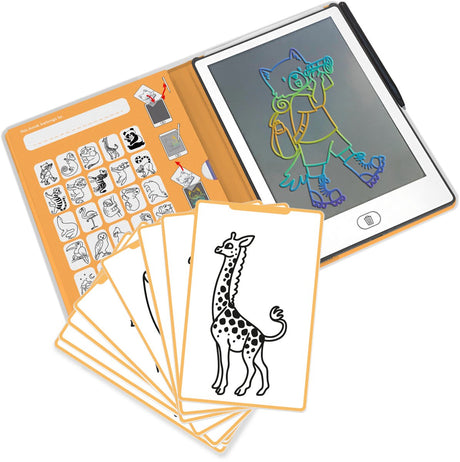 Kidywolf kidydraw mini tekentablet - dieren thema - educatief - 4+ jaar