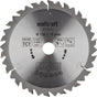 Wolfcraft - cirkelzaagblad 130 x 16 mm - 18 tanden - 6730000