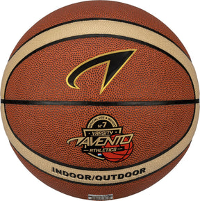 Avento basketbal - maat 7 - varsity athletics - oranje zwart