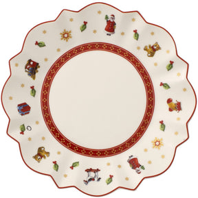 Villeroy boch toy's delight gebaksbord - 17 cm - wit