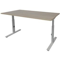 Bureau schaffenburg lin-pl168-roba-m25 spaanplaat, metaal multikleur
