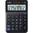 Rekenmachine casio ms-20f zwart 12 cijfers